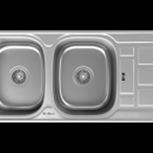 سینک استیل توکار مدل DB-134