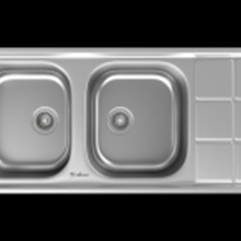 سینک استیل توکار مدل DB-145