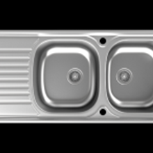 سینک استیل توکار ترکیه مدل D-B137